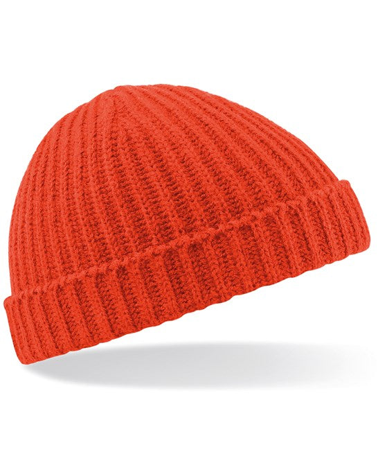 Trawler Beanie - Red/Orange/Grey/Burgundy