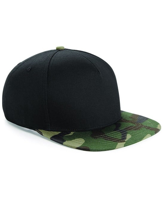 Camo Snapback Cap