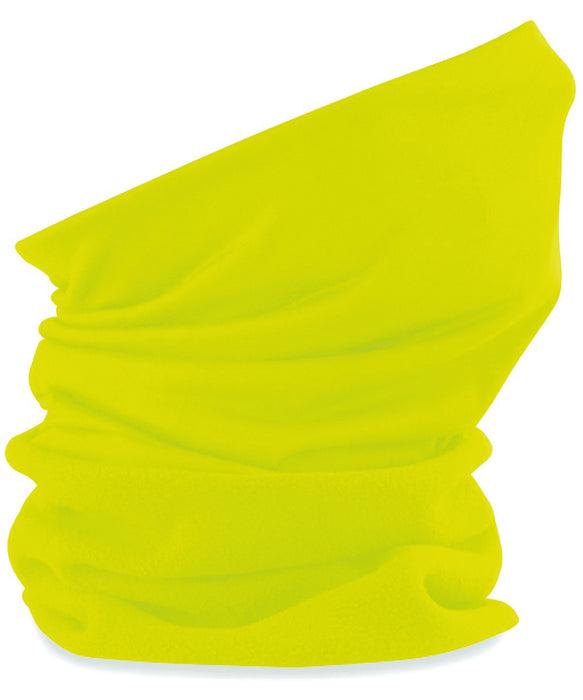 Supra Fleece Breathable Neck Warmer Snood - Fluorescent Yellow