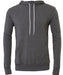 Bella+Canvas BE105 polycotton fleece pullover hoodie in Deep Heather