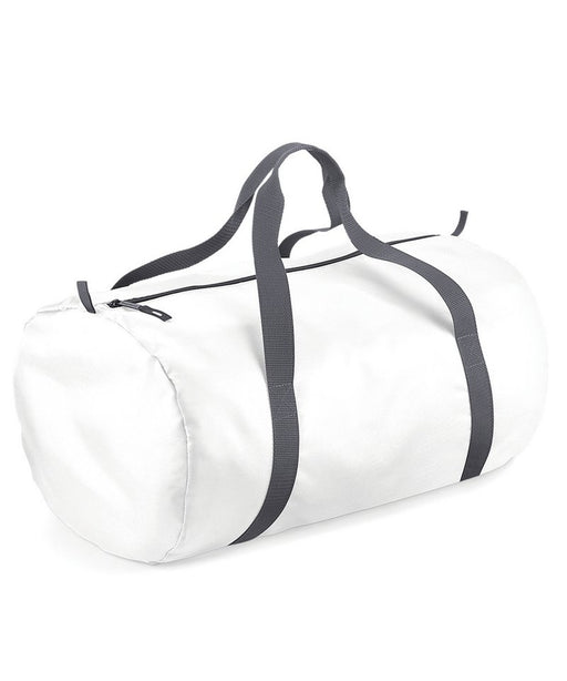Bagbase BG150 Packaway Barrel Bag in White