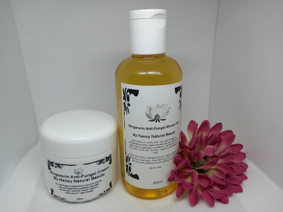 Nancys Natural Anti Fungal Soap & Cream by Nancys Naturals made in UK .
