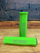 Green Superstar Ultralight 43g foam slide-on bike grips