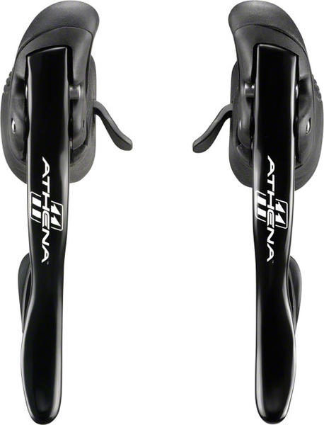 Campagnolo Athena Ergopower Shifter Set, 11-Speed, Silver