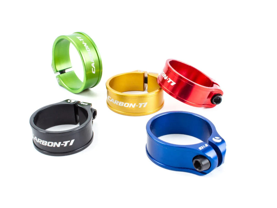 CARBON-TI Seat Clamp X-Clamp 3 | 34.9mm black