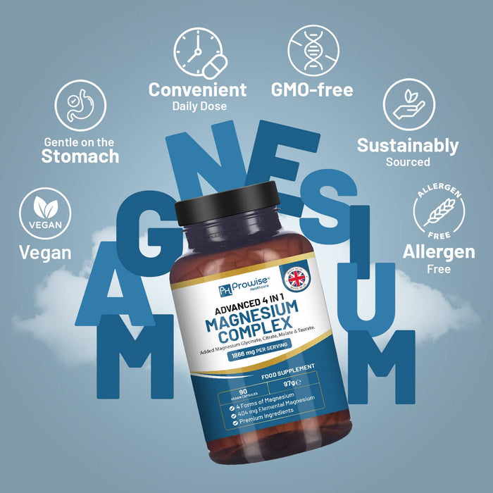 Prowise Magnesium Complex 4 in 1 - 1866mg 90 Vegan Capsule