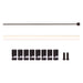 Clarks CNC Zero-G lightweight road and MTB gear cable set in white