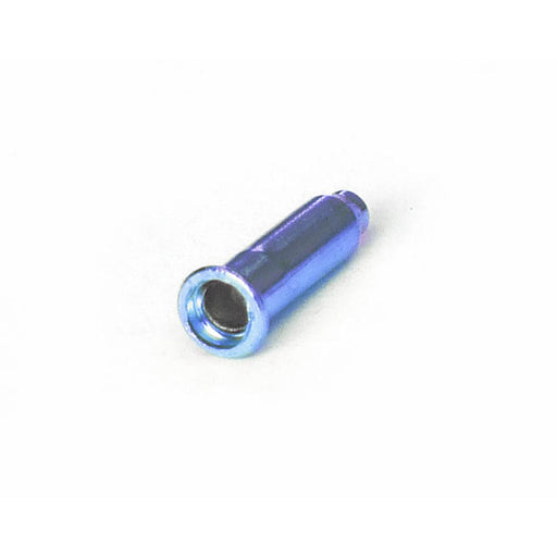 Clarks inner wire end caps in blue, pack of 10