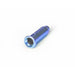 Clarks inner wire end caps in blue, pack of 10