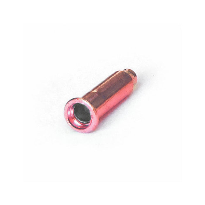 Clarks inner wire end caps in red, pack of 10