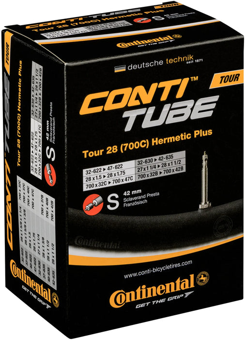 Continental Tour Hermetic Plus Inner Tube                      700 by 32-47mm - 42mm Presta