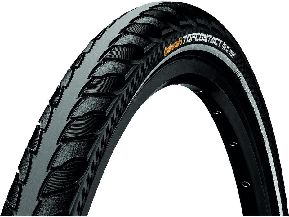 Continental Top CONTACT II Reflex Tyre Foldable BLACKBLACK REFLEX 700X28C