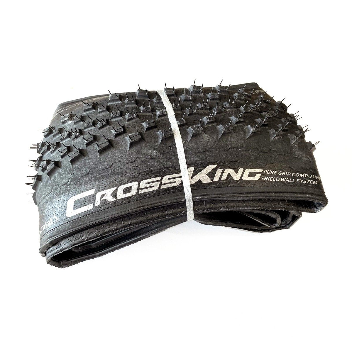 Continental Cross King Fahrradreifen | 27,5 X 2,3 Zoll | PureGrip ShieldWall | Faltbar | Schwarz
