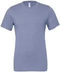 Unisex Jersey Crew Neck T-Shirt - Lavender Blue