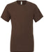 Bella Canvas CV003 Unisex Triblend Crew Neck T-Shirt in Brown Triblend