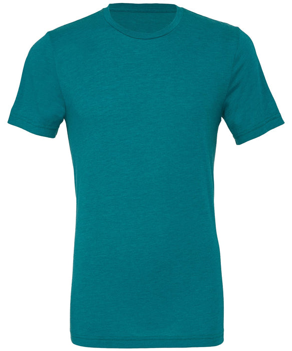 Bella Canvas CV003 Unisex Triblend Crew Neck T-Shirt in Teal Triblend