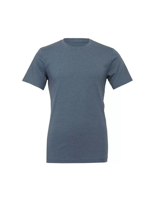 Unisex Heather CVC Short Sleeve T-Shirt - Heather Midnight Navy