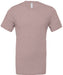 Bella+Canvas CV01H Unisex Heather CVC Short Sleeve T-Shirt in Heather Pink Gravel - front view