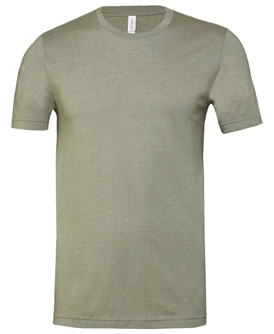 FINAL CLEARANCE - got to go 
Heather CVC Short Sleeve T-Shirt - Heather Stone