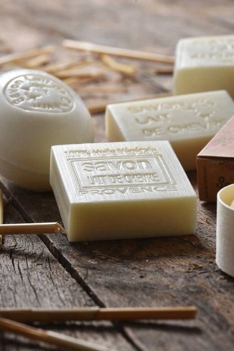 Savonitto Unscented Goat Milk Soap 100g made in Provence for delicate skin