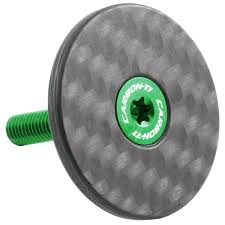 Carbon Ti X-Cap Top Cap Carbon 1 1/4"
