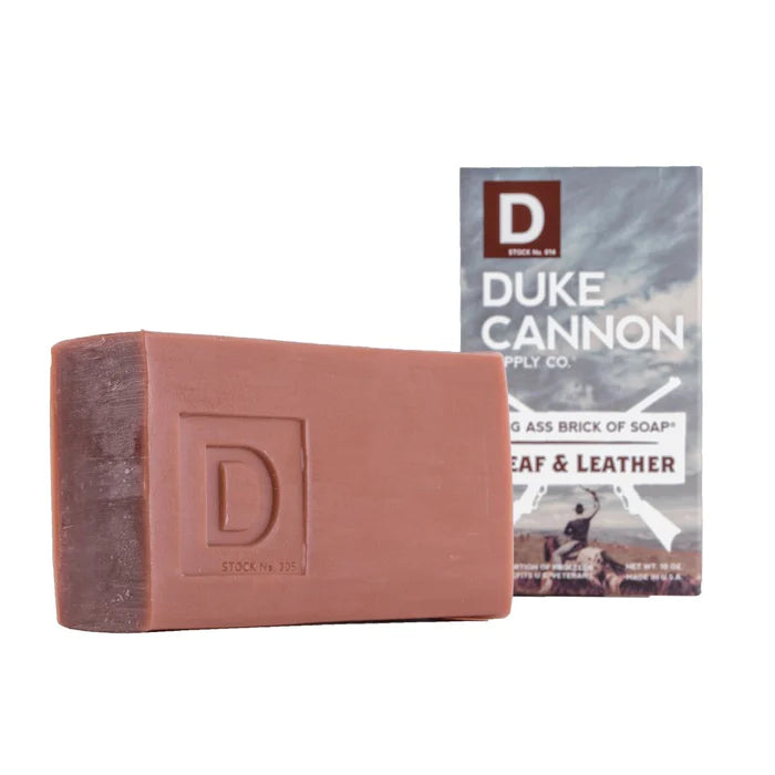 Big Ass Brick of Soap - Leaf and Leather 280g