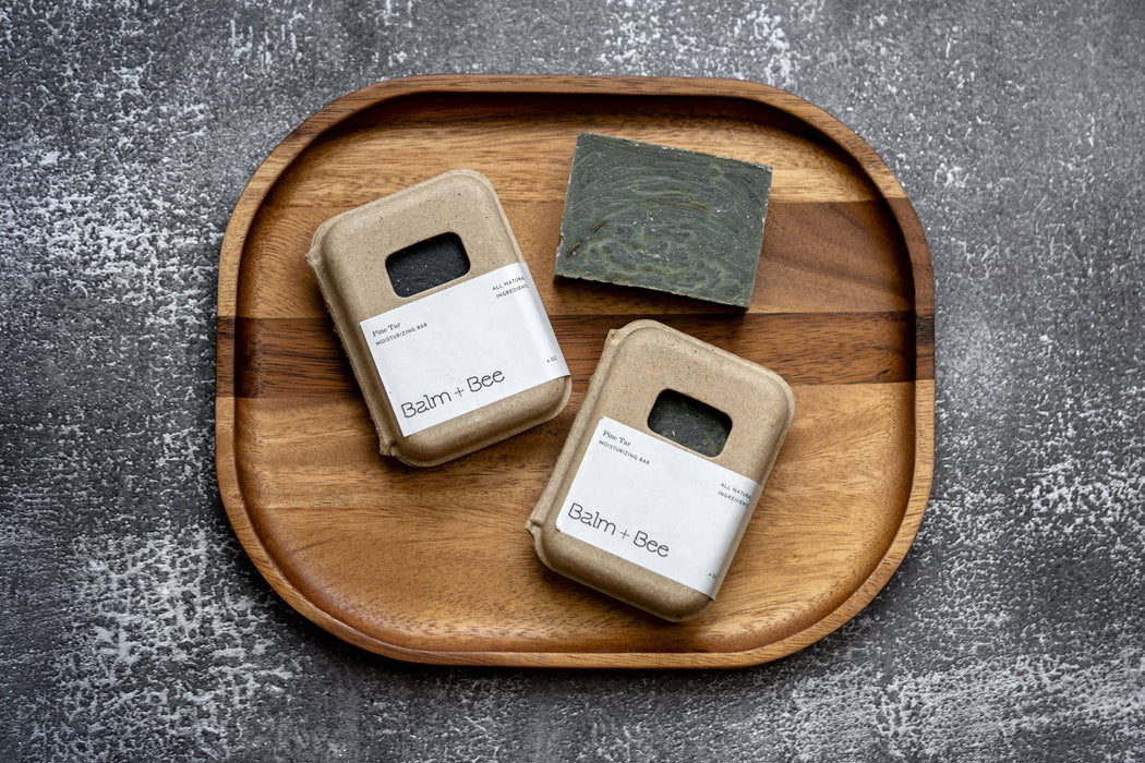 “Balm and Bee” Deep Cleansing Pine Tar Soap 4oz