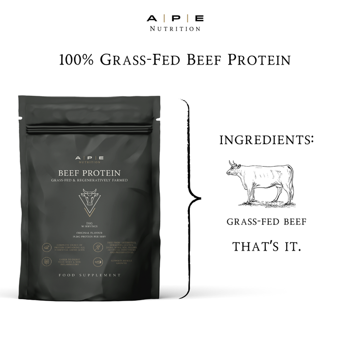 Grass-Fed Beef Protein | Unflavoured