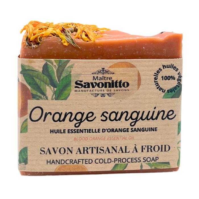 Savonitto Cold-saponified soap 100g - Blood Orange Made in Provence THE BEST!