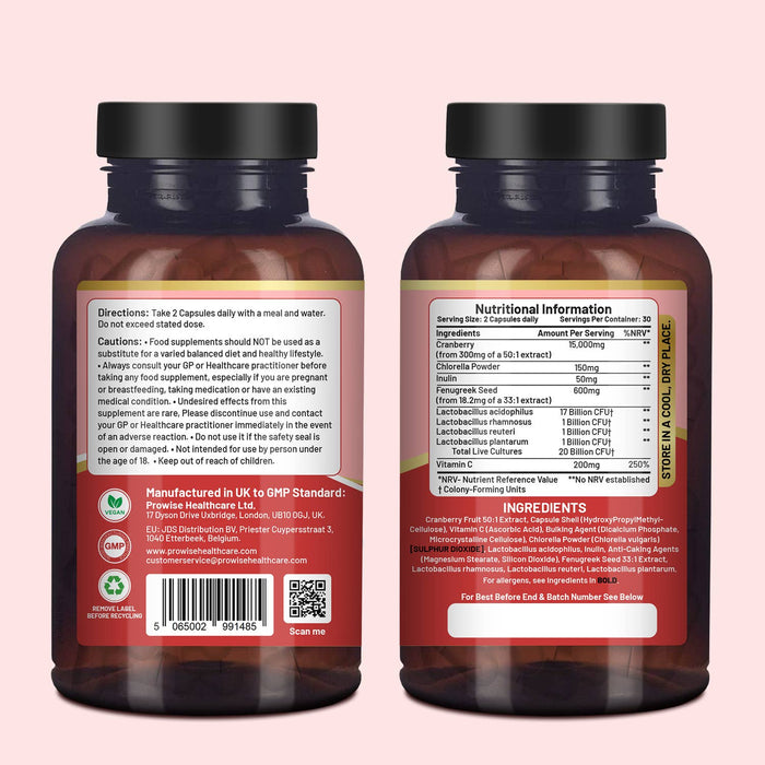 Prowise Women’s Flora 20 Billion CFU - 60 Capsules