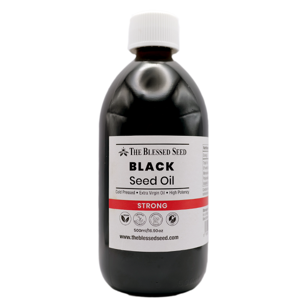 Strong Black Seed Oil 500ml – Premium Cold Pressed Nigella Sativa