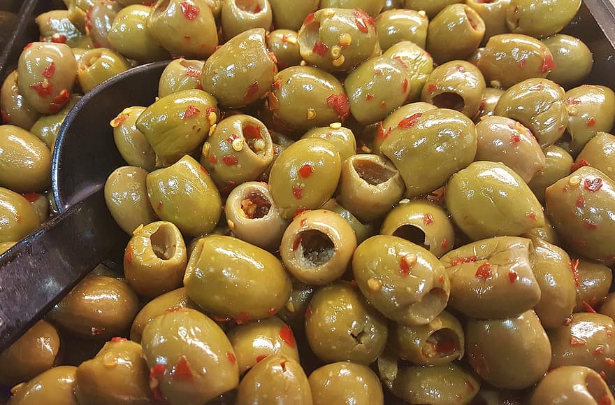 Unpitted Green Olives from Lesvos Isl.- bag