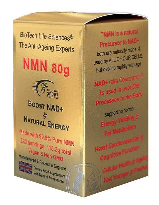 NMN NAD+ Resveratrol Vitamins - Anti-Aging powder/drink mix