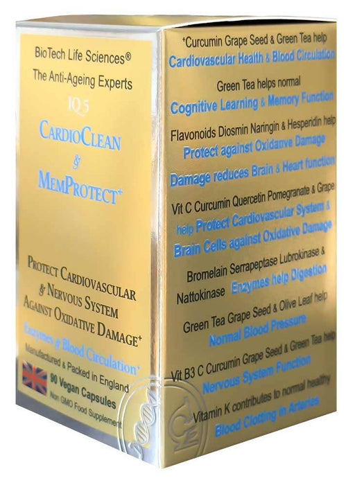 IQ5 Memory Protect & Clean Arteries, Protect against damage