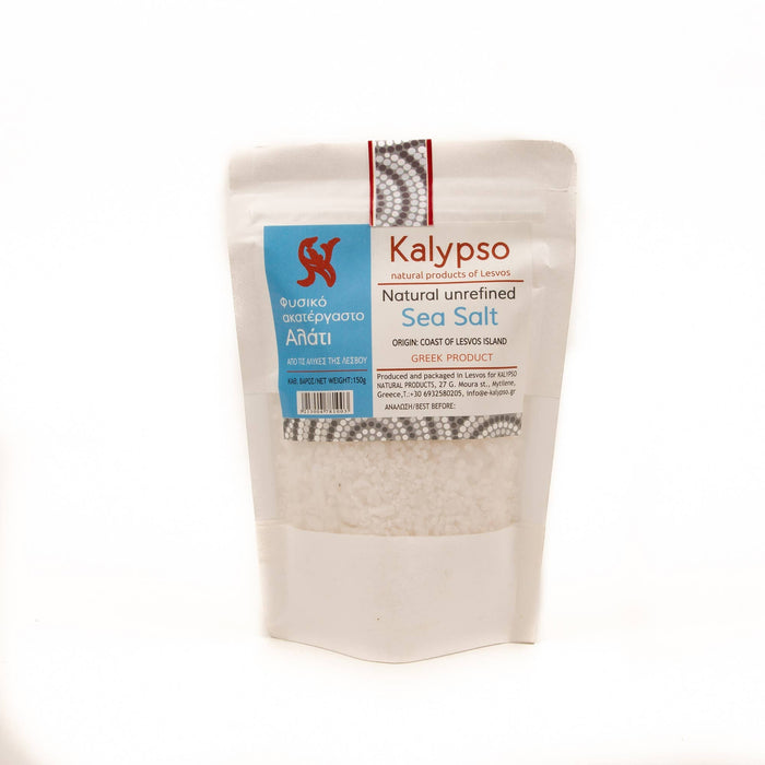 Kalypso Natural Unrefined Sea Salt From Lesvos Island 150g
