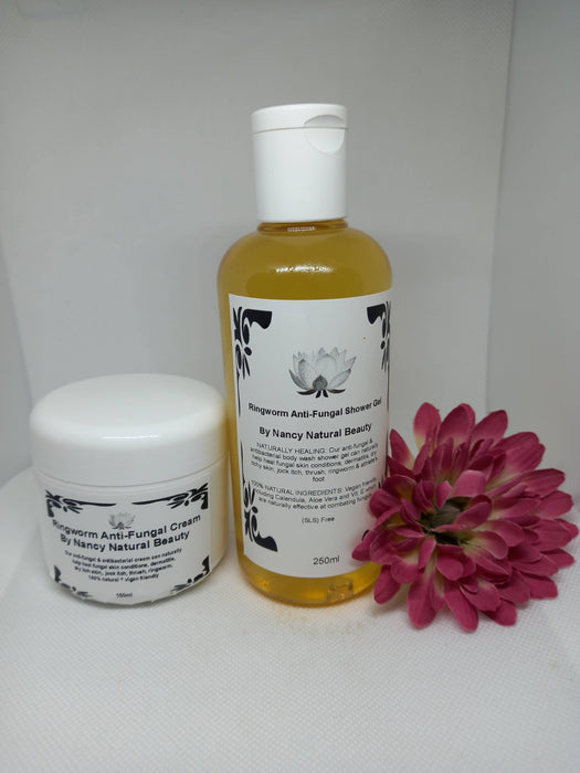 Nancys Natural Anti Fungal Soap & Cream by Nancys Naturals made in UK .