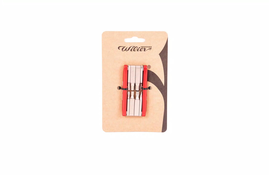 Wilier Multitool 8 In 1 CNC Alloy (Red)