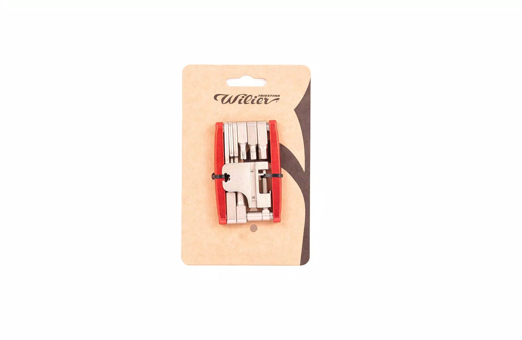Wilier Multitool 16 In 1 CNC Alloy (Red) FT03 D