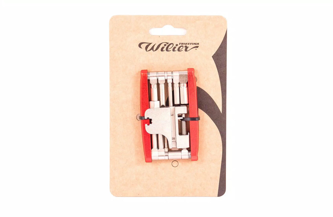 Wilier Multitool 16 In 1 CNC Alloy (Red) FT04 D