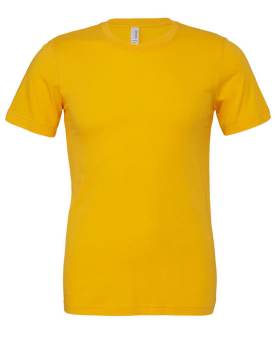 100% cotton  Short Sleeve T-shirt - Gold FINAL CLEARANCE