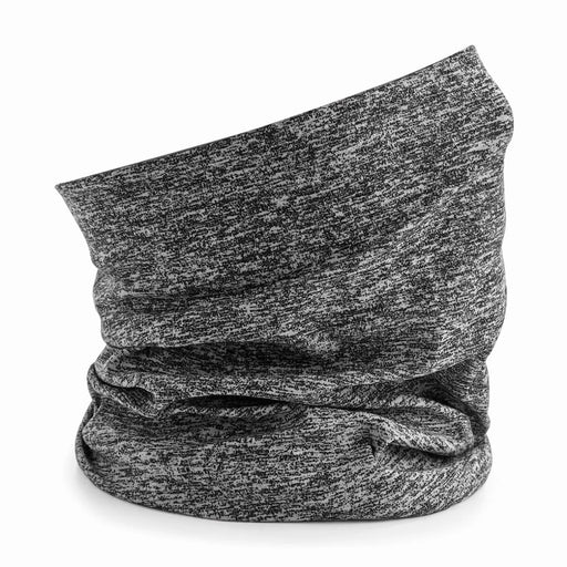 Morf breathable neck warmer snood in Grey marl