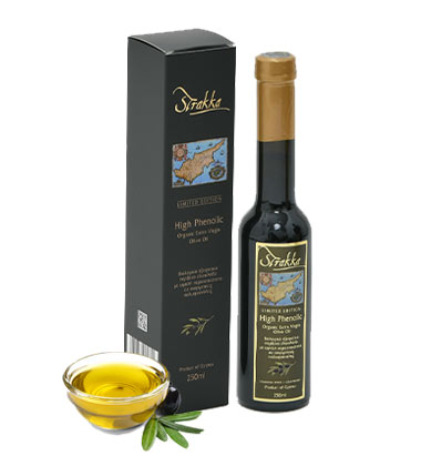 Strakka High Phenolic Extra Virgin Olive Oil, Limited Edition 250ml 2026 1279mg oleocanthal  1382mg polyphenols