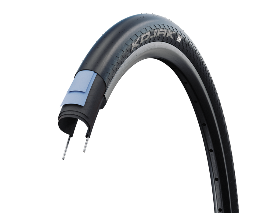 Schwalbe Kojak HS385 RaceGuard black slick road tyre