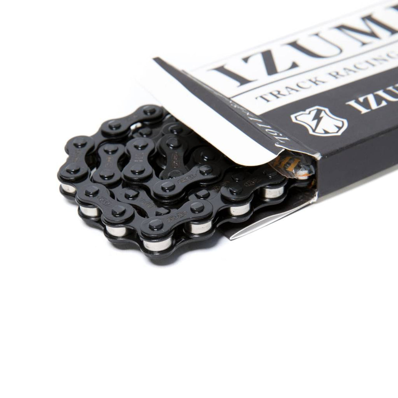 IZUMI x Mash Chain SF ES410 JB/MASH-S Silver 1/2 x 1/8 116L Track Raci ...
