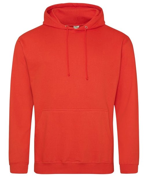 AWDis Just Hoods JH001 College Hoodie in Sunset Orange