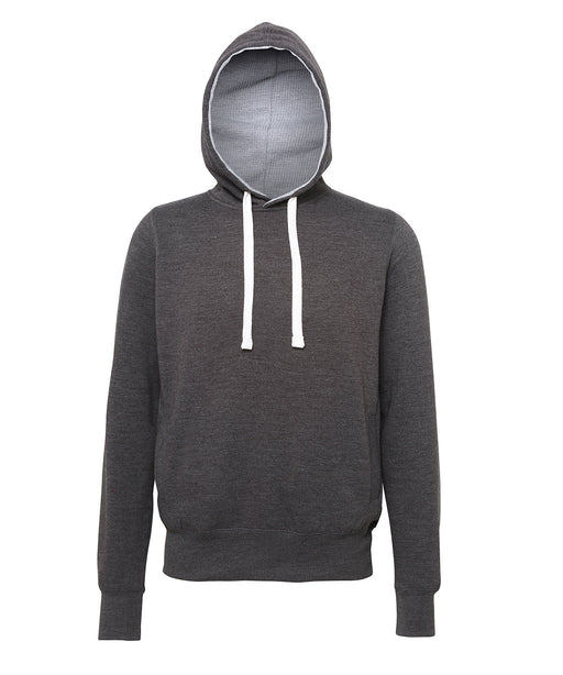 AWDis JH100 Chunky 400gsm pullover hoodie in Charcoal