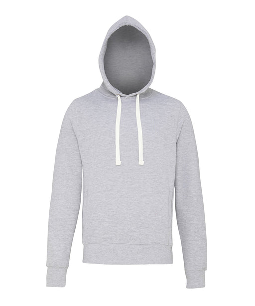 AWDis JH100 Chunky 400gsm pullover hoodie in Heather Grey