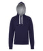 AWDis JH100 Chunky 400gsm pullover hoodie in Oxford Navy