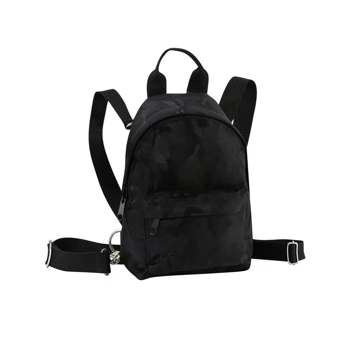 TRIDRI Camo Mini Backpack - Black Camo