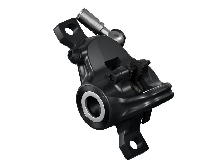 Magura MT4 one-piece forged aluminium two-piston calliper, post mount